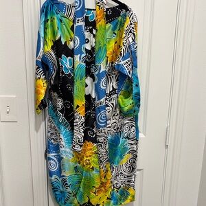 Vibrant Multicolor Kimono